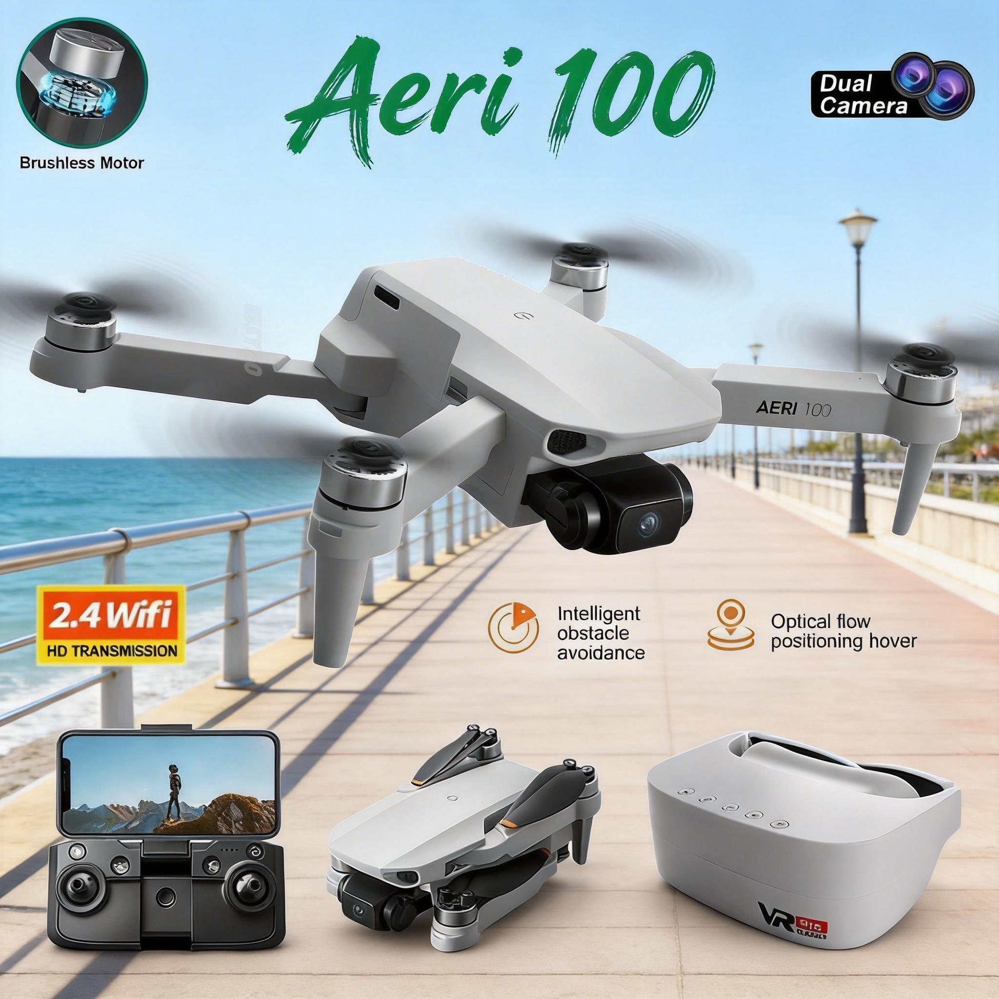 Drone Rc Folding - New Aeri100 Mini Drone Professional HD
