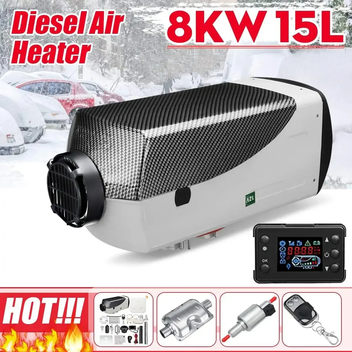 Rc Boat - 5-8KW Car Heater Diesel Air Heater
