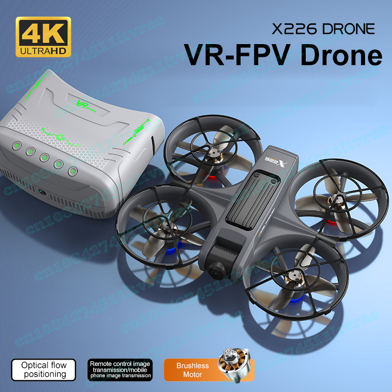 Drone Vs Rc Helicopter - X226 VR FPV Drone 4K HD