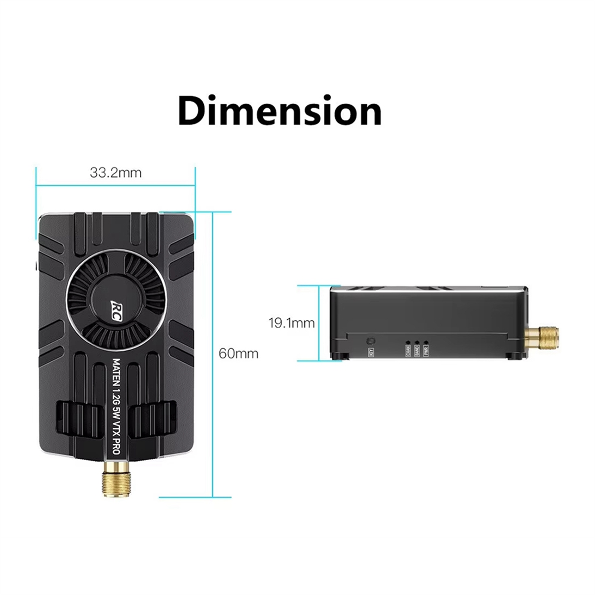 Drone Rc Price - 【Hot&Price】For GEPRC MATEN 1.2G 5W VTX