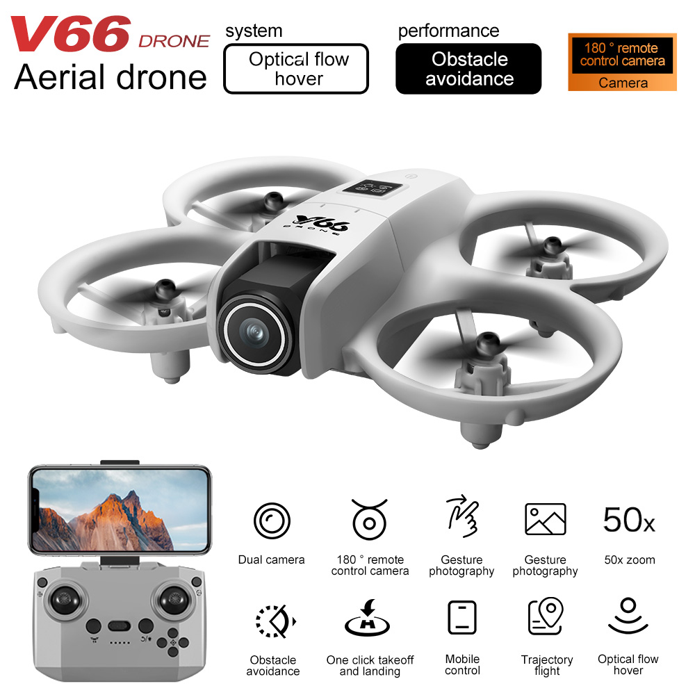 New V66 Mini Drone HD Camera 4 - Dron Rc Quadcopter recension och pris