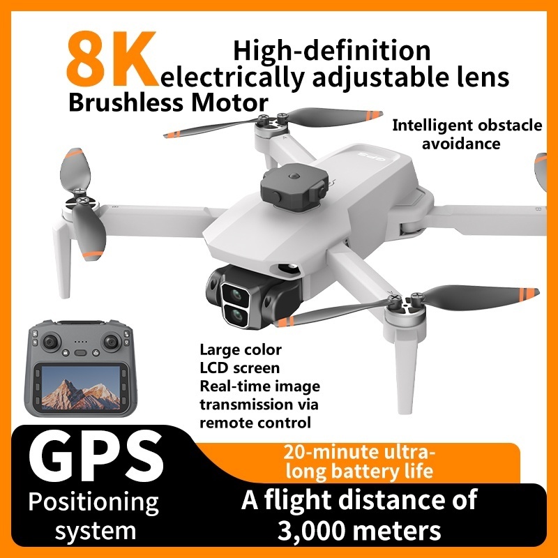8K ESC Camera Obstacle Avoidan - Drone Rc Plegable recension och pris