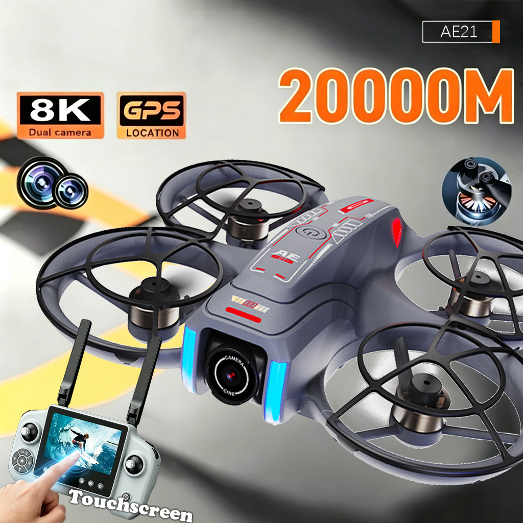 Upgrade AE21 Aerial Drone 8K H - Drone Rc Gps recension och pris