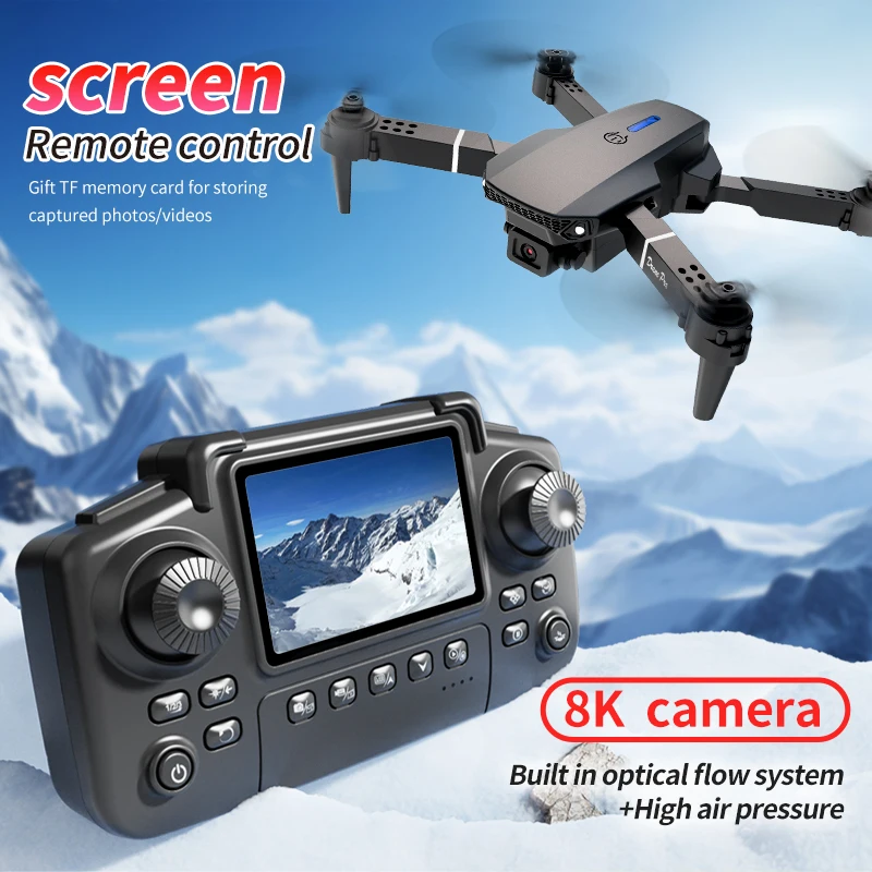 Professional E88 PRO Drone wit - Dron Rc Quadcopter recension och pris