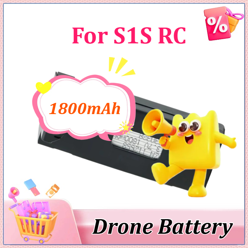 3.7V 1800mAh Upgraded Replacem - Drone S1S Rc Quadcopter recension och pris