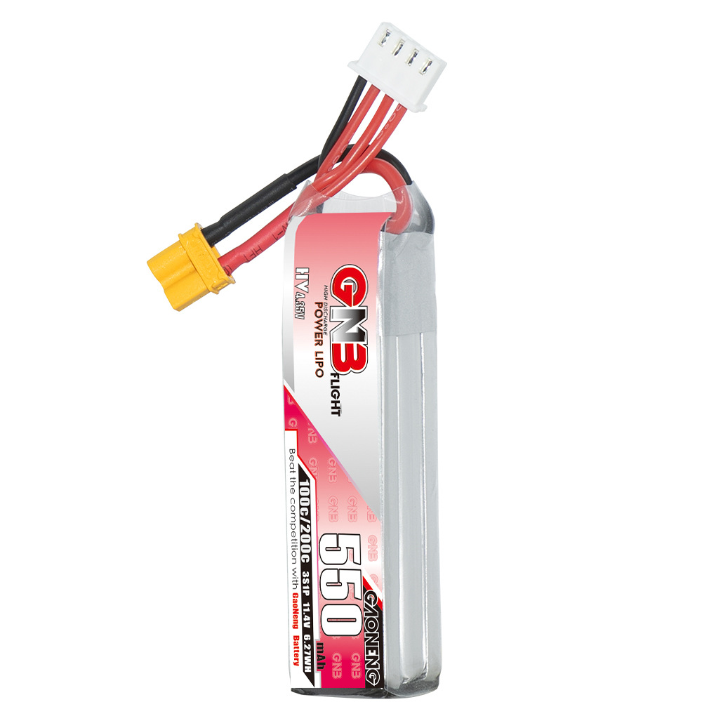 GNB HV 11.4V 550mAh 100C/200C  - Drone Rcs recension och pris