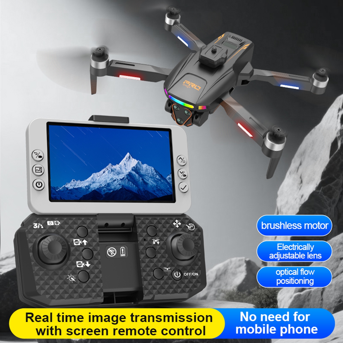 Drone with Camera for Adults,  - Drone Without Rc recension och pris
