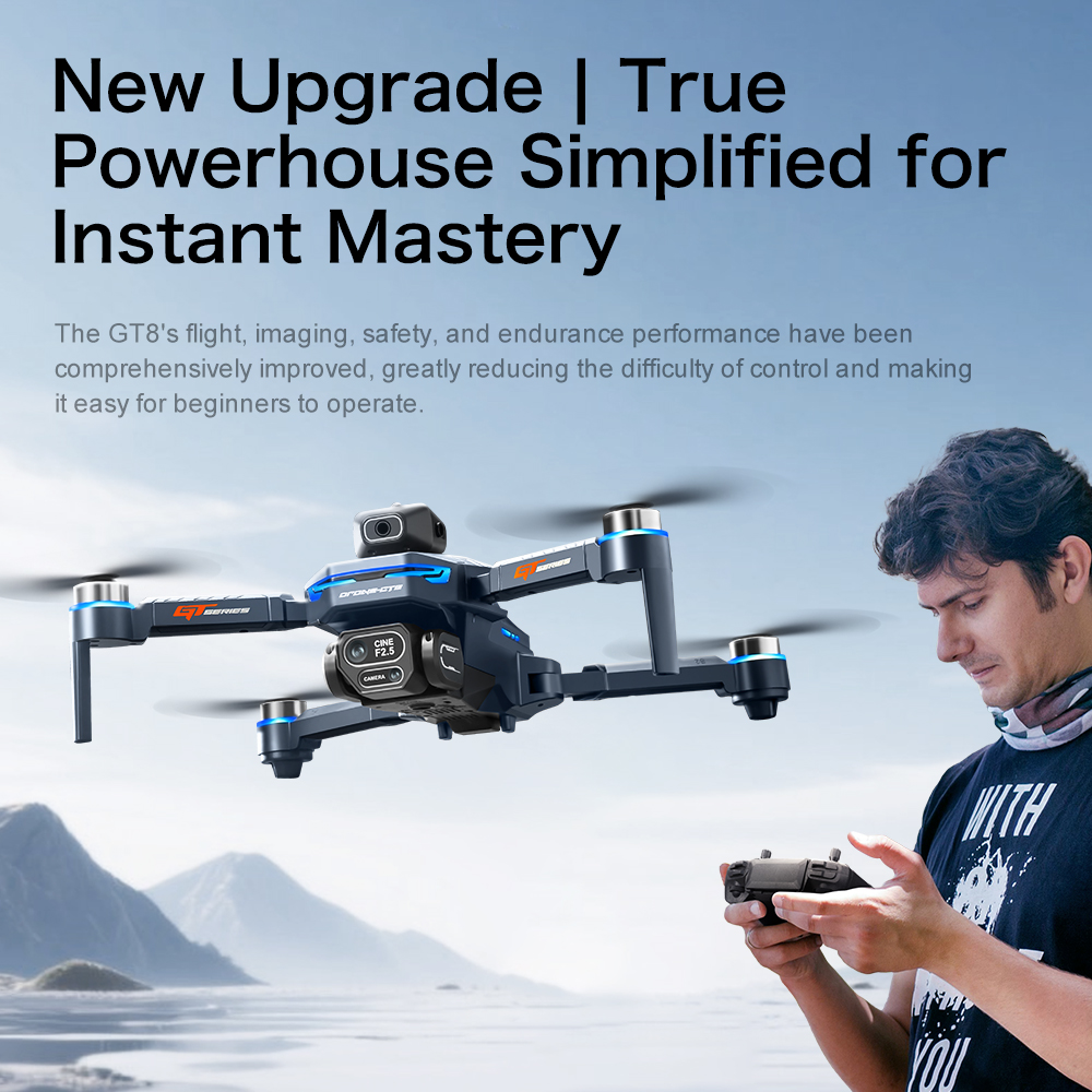 Lenovo GT8 Drone 8K Profession - Drone Rc Folding recension och pris