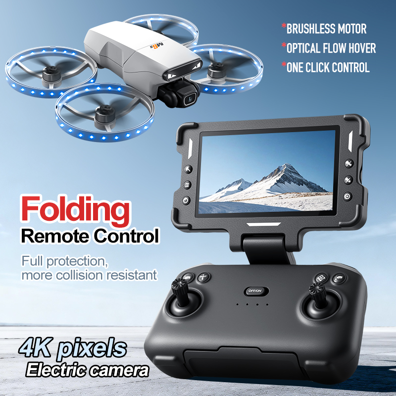 M6s Folding Drone with Screen  - Drone Rc Folding recension och pris