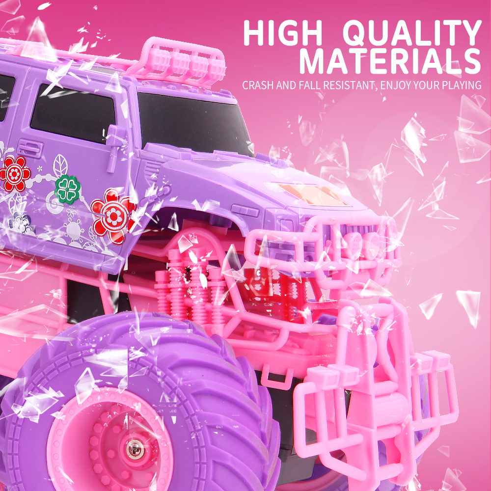 Pink RC Car Electric Drive Off - Drone Carrera Rc recension och pris