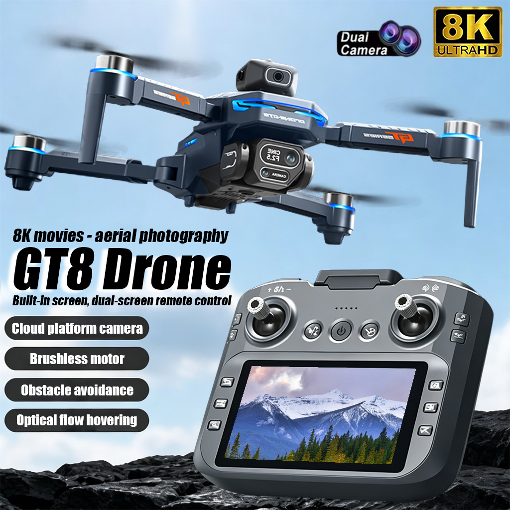 GT8 RC Drone 8K Professional E - Drone Rc Price recension och pris