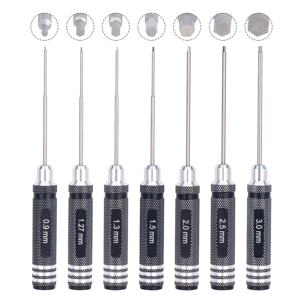 7 IN 1 Steel Hex Socket Profes - Drone Rcs recension och pris