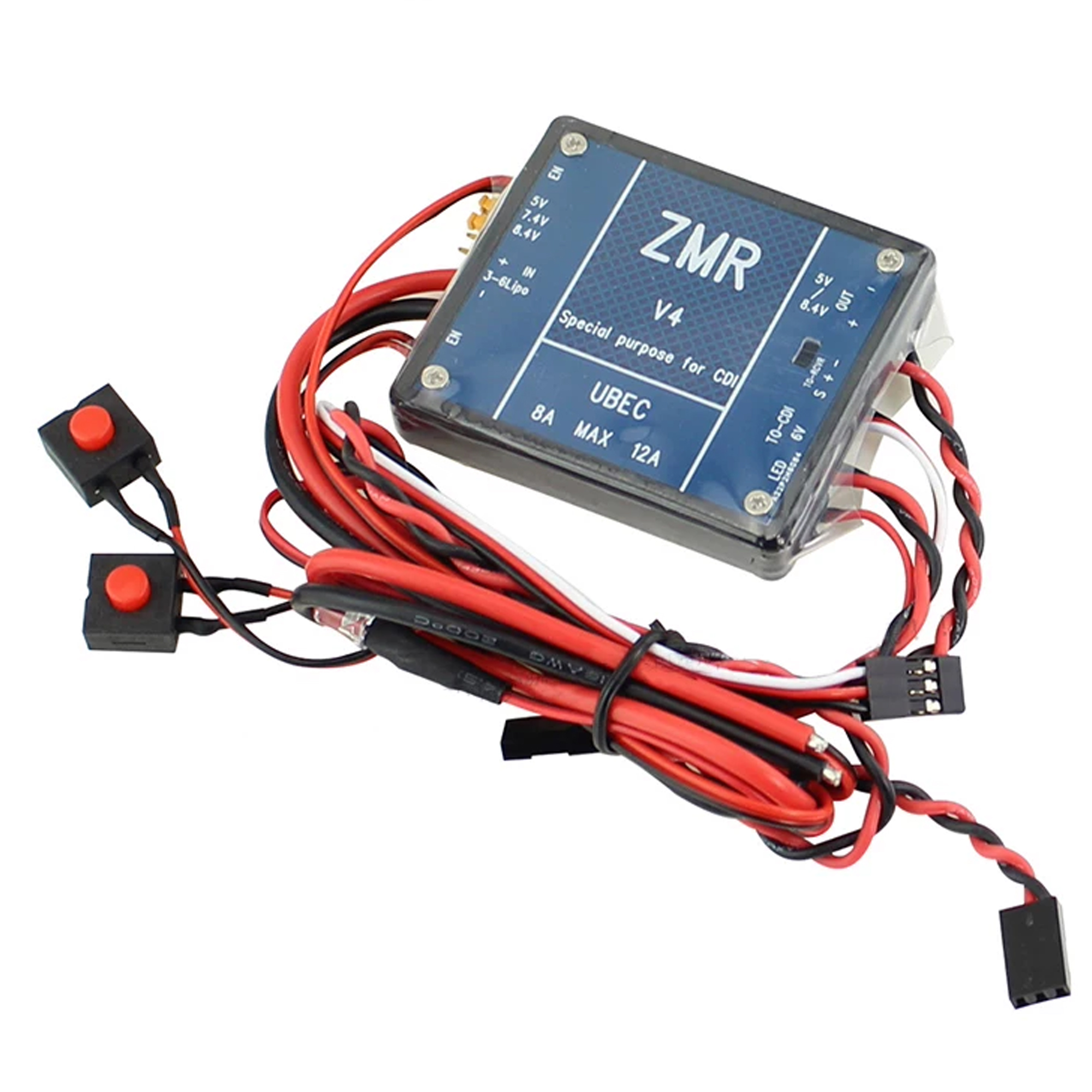 UBEC V2 V3 V4 ZMR 8A Dual BEC  - Drone Lipo Battery recension och pris