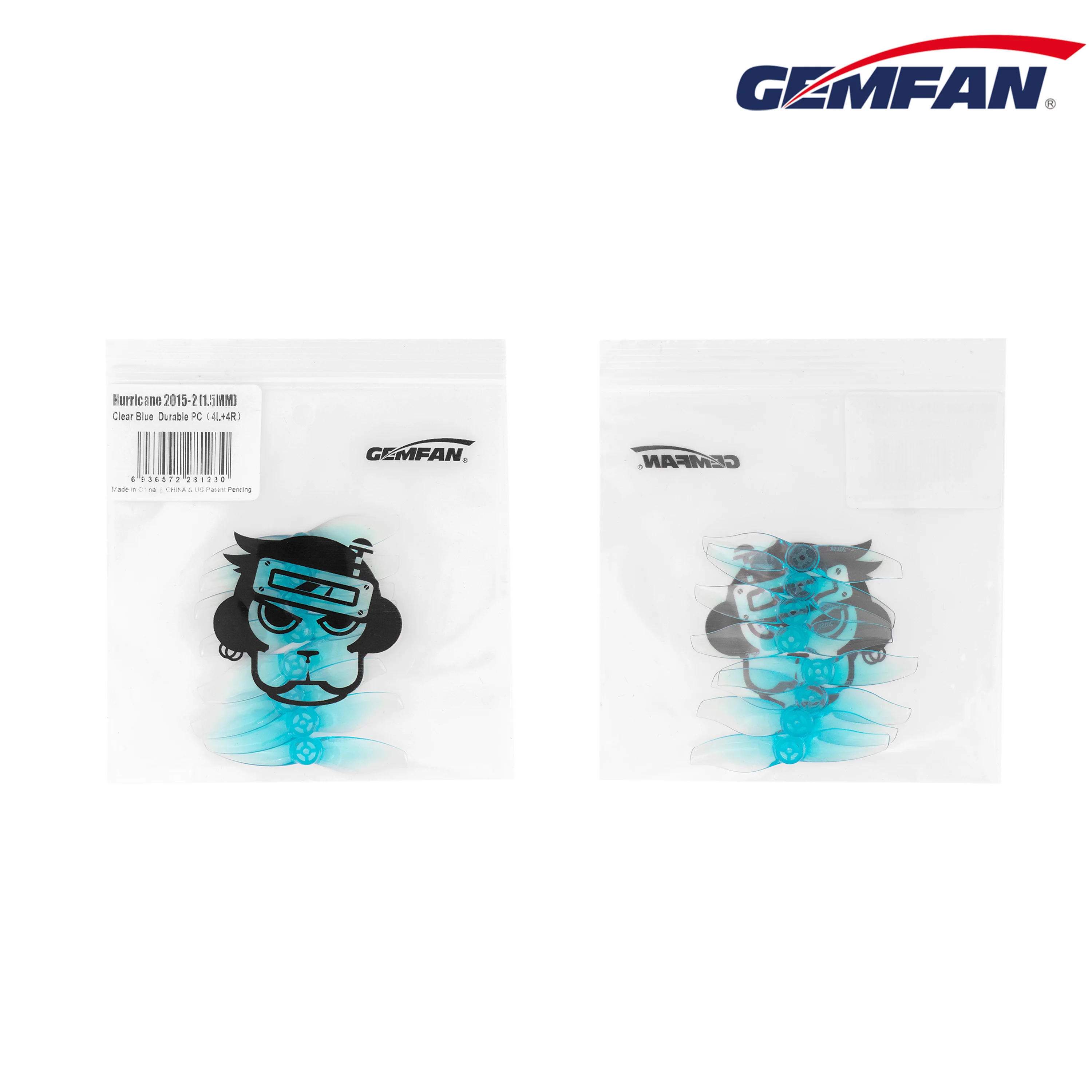 NEW 4Pairs GEMFAN 2015 Hurrica - Drone Rcs recension och pris