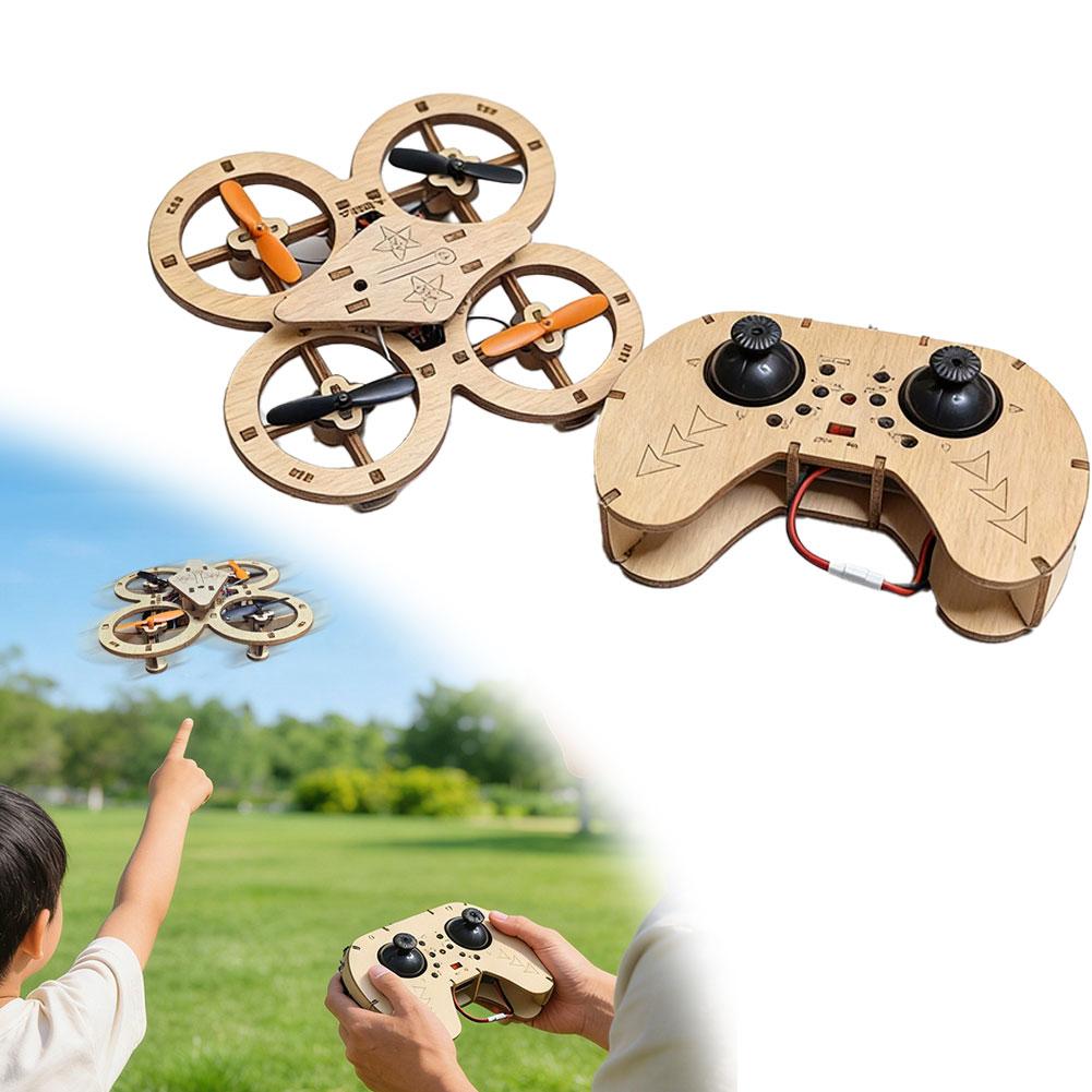 DIY Wooden RC Drone Quadcopter - Drone Rc Plegable recension och pris
