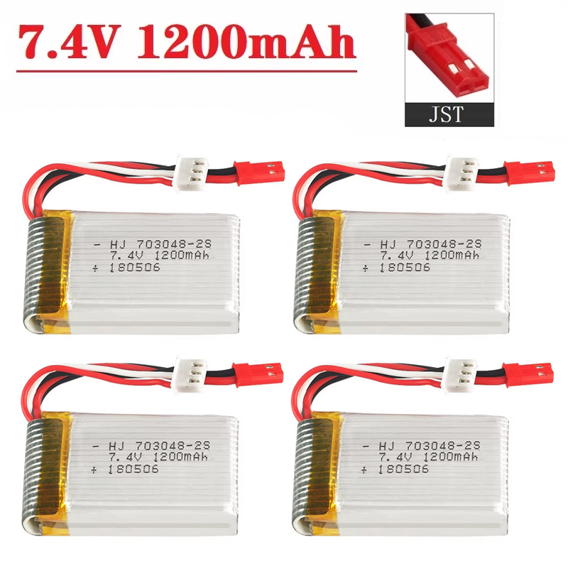 Lipo Battery 2S 7.4V 1200mAh 7 - Drone Rc Board recension och pris