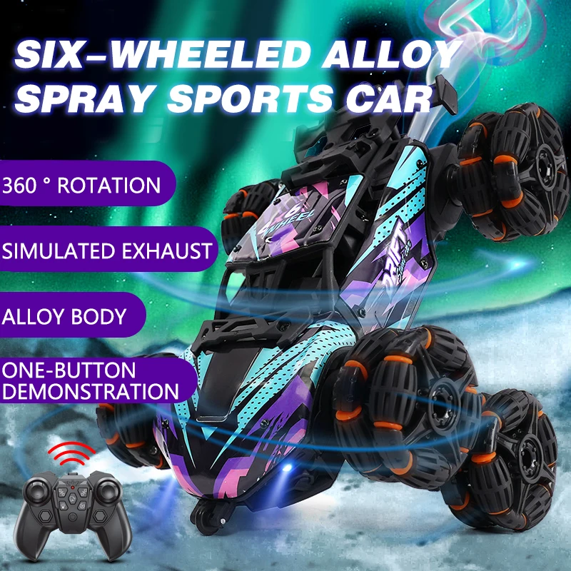 Six Wheels Dual RC Car Toy Spr - Drone Rc Plegable recension och pris