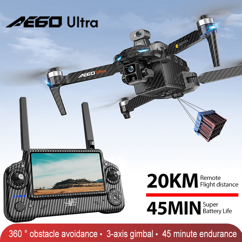 AE60 GPS Drone Professional 8K - Dron Rc Quadcopter recension och pris