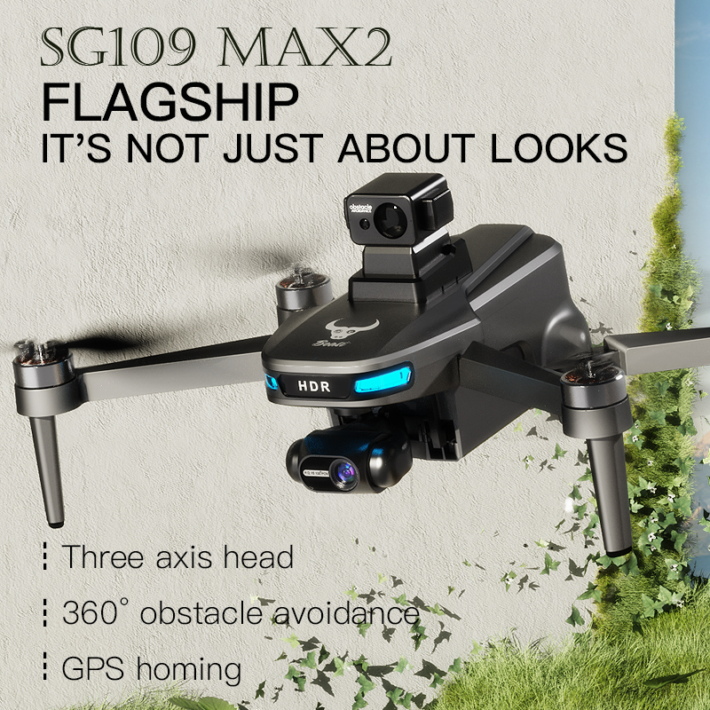SG109 MAX2 Professional FPV 8K - Dron Rc Quadcopter recension och pris