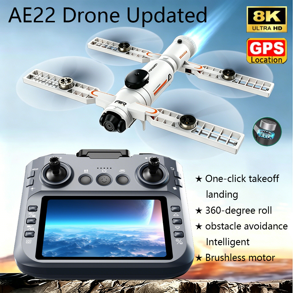 Tail Flame Effect Drone 8K Cam - Drone Rc Price recension och pris
