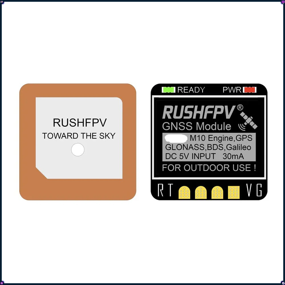 1-4Pcs RUSHFPV MINI M10 GPS Mo - Drone Rc Gps recension och pris
