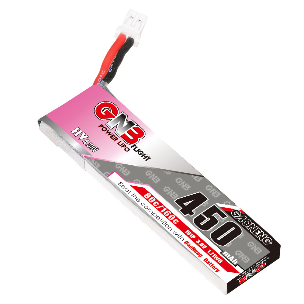 GNB HV 1S 3.8V 450mAh 80C/160C - Drone Rc Board recension och pris
