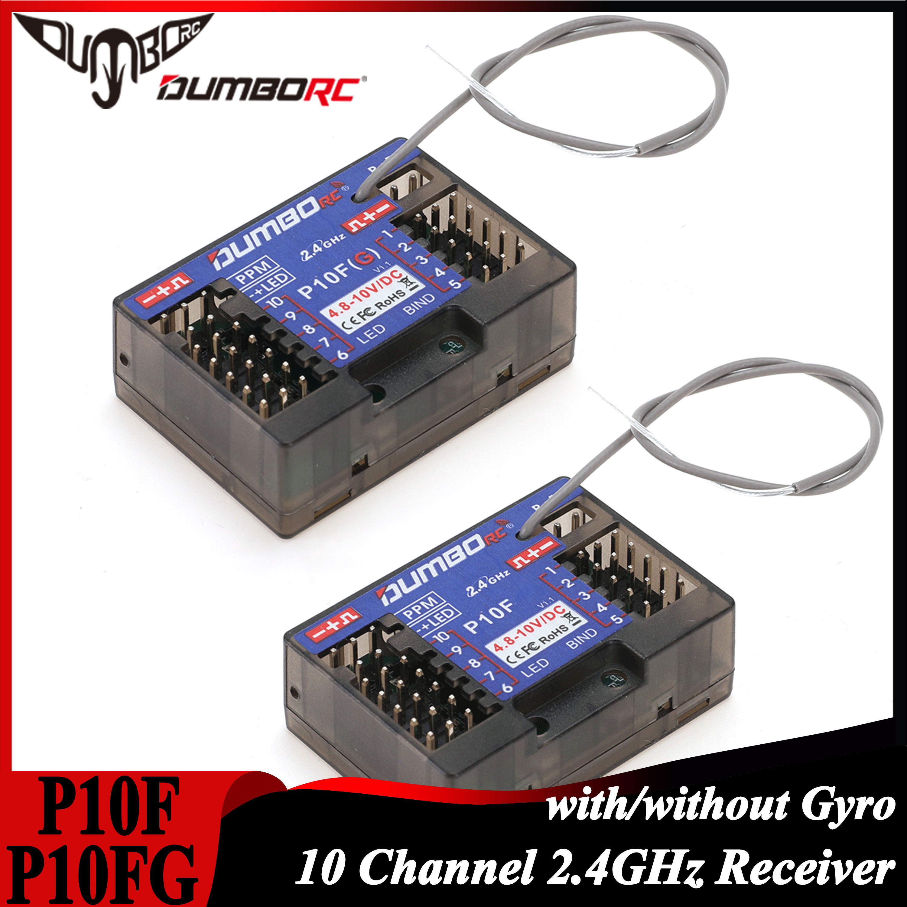 DUMBORC P10F P10FG 10CH 2.4GHz - Rc Boat recension och pris