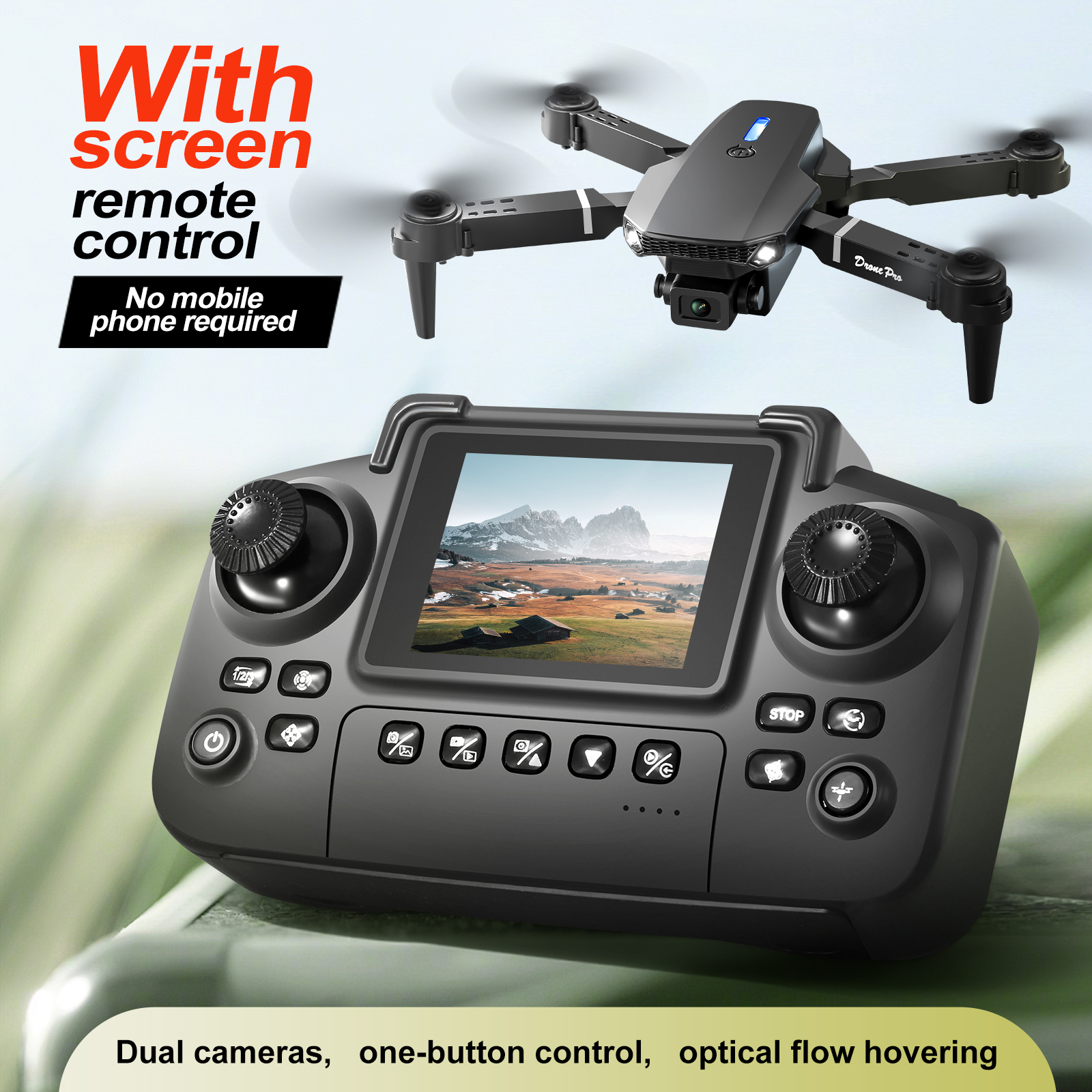 2025 New E88 E99 Upgraded Dron - Dron Rc Quadcopter recension och pris