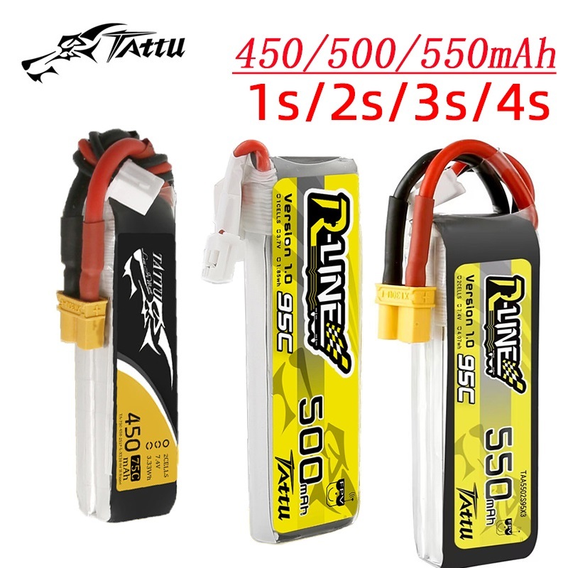 3Pcs NEW TATTU 450/500/550mAh  - Drone Rc Board recension och pris