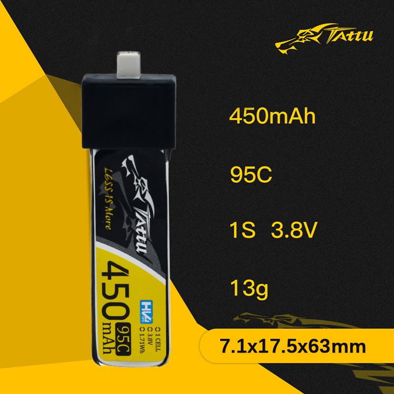 3Pcs NEW TATTU 450/500/550mAh  - Drone Rc Board recension och pris