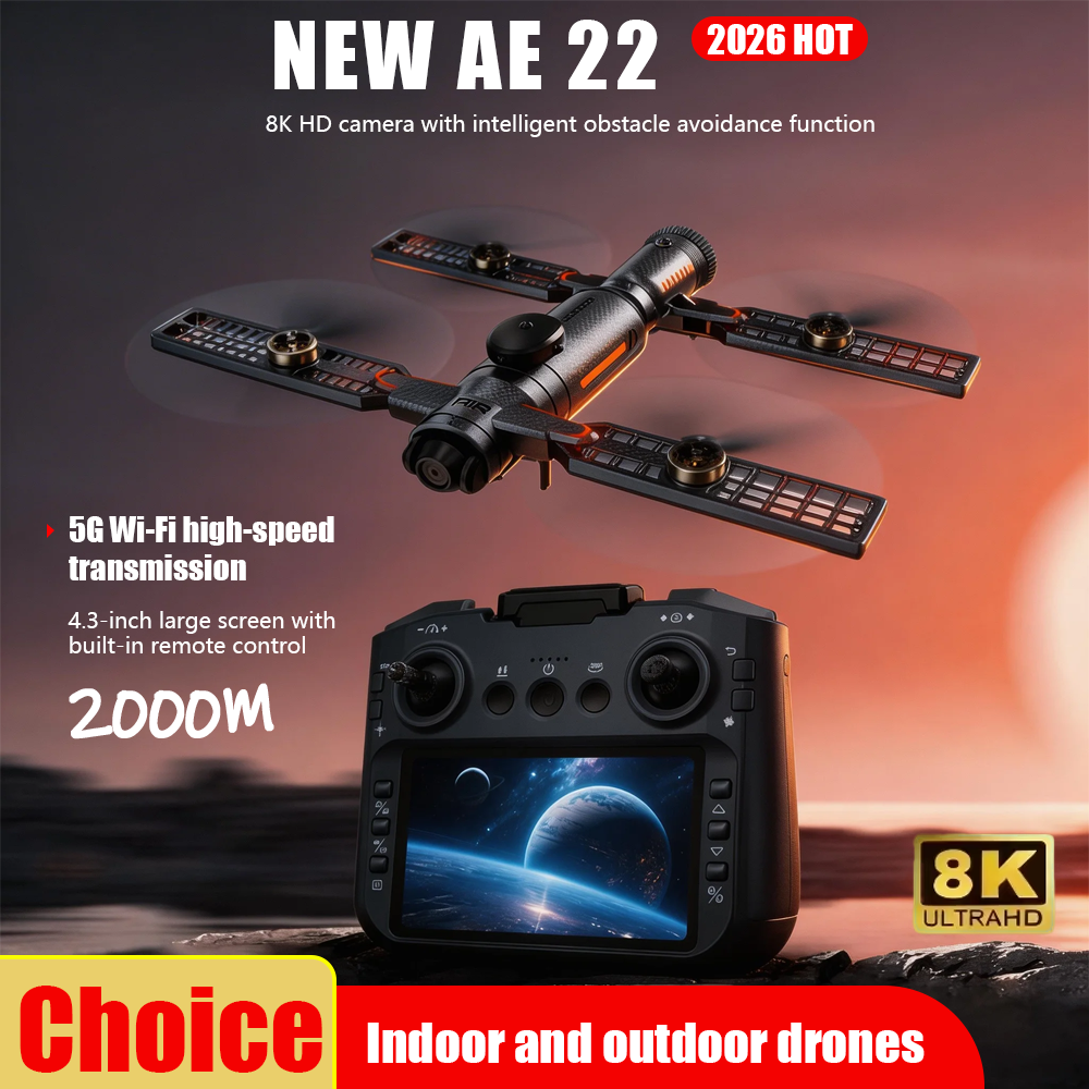 AE22 Mini Drone 8K HD Dual Cam - Drone Rc Price recension och pris