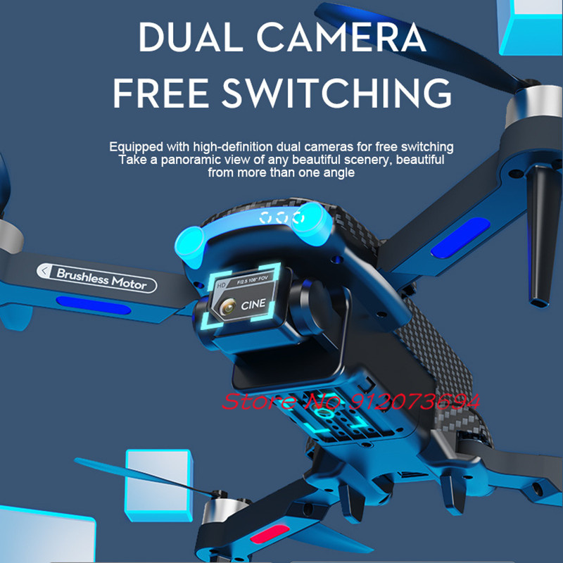 Brushless Obstacle Avoidance R - Drone S1S Rc Quadcopter recension och pris