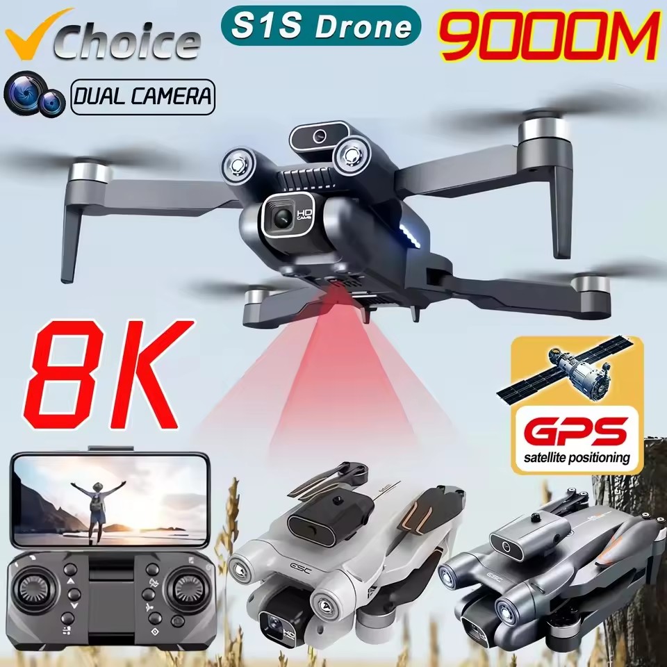 S1S Drone 5G Wifi 4K Professio - Drone S1S Rc Quadcopter recension och pris