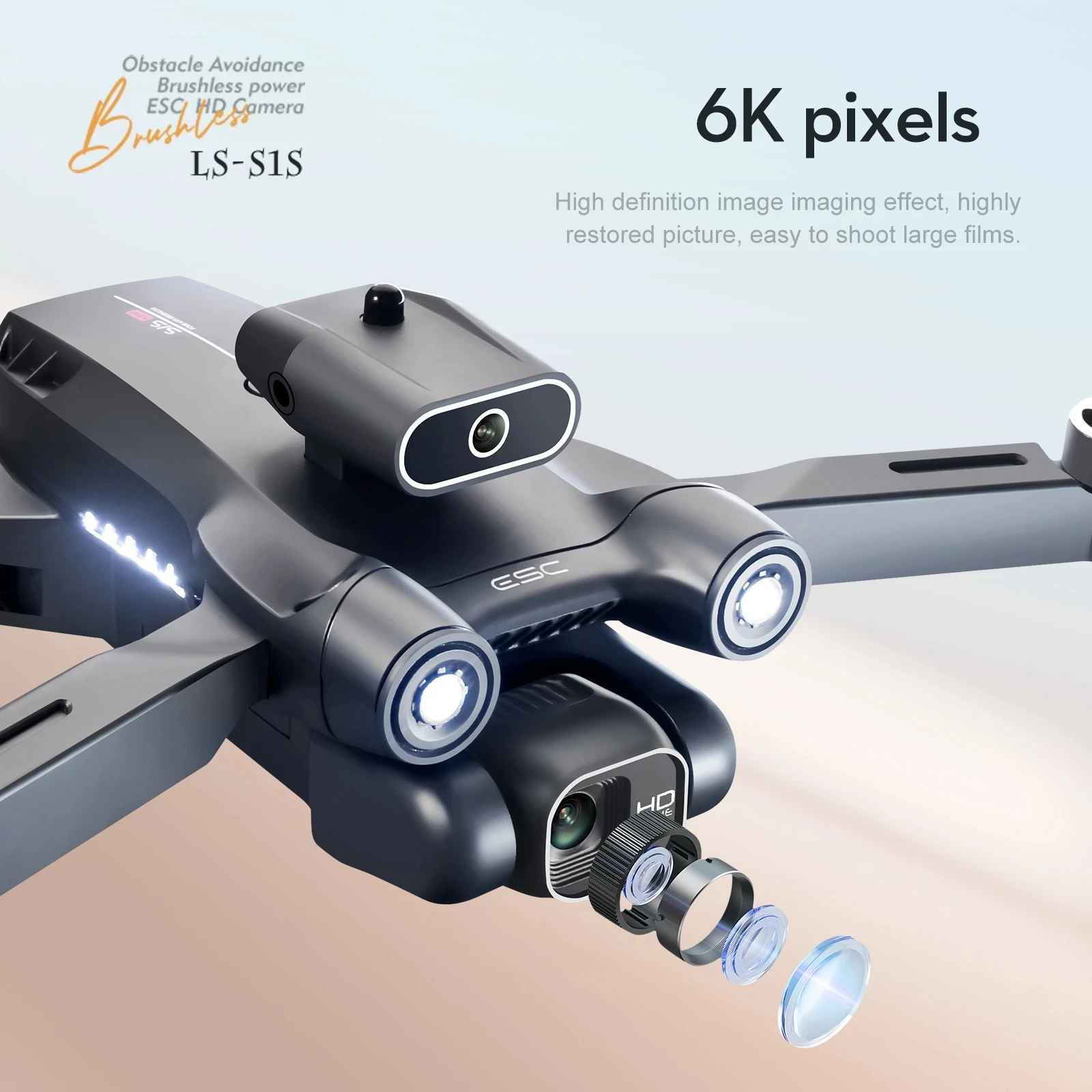 S1S Drone 5G Wifi 4K Professio - Drone S1S Rc Quadcopter recension och pris