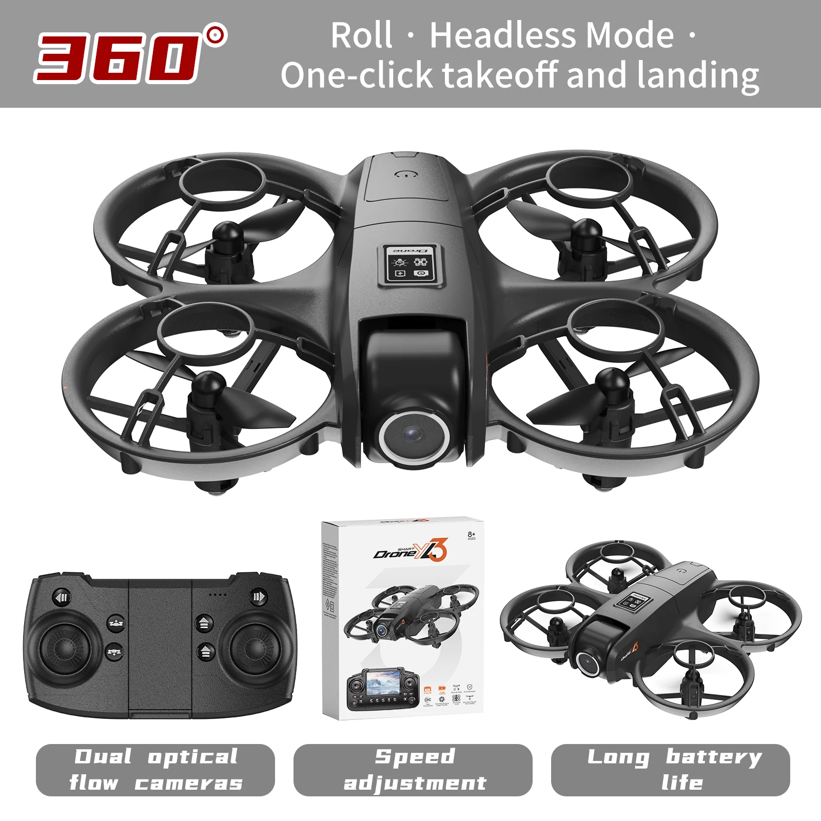 New YL3 RC Drone 8K 1080P Wide - Drone Rc Plegable recension och pris