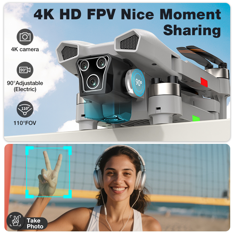 2026 Hot L017 Pro Drone Brushl - Drone Rc Gps recension och pris