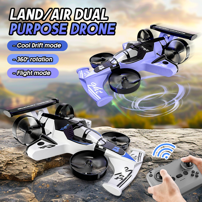 2in1 Mini Drone Air-Ground Fly - Dron Rc Quadcopter recension och pris