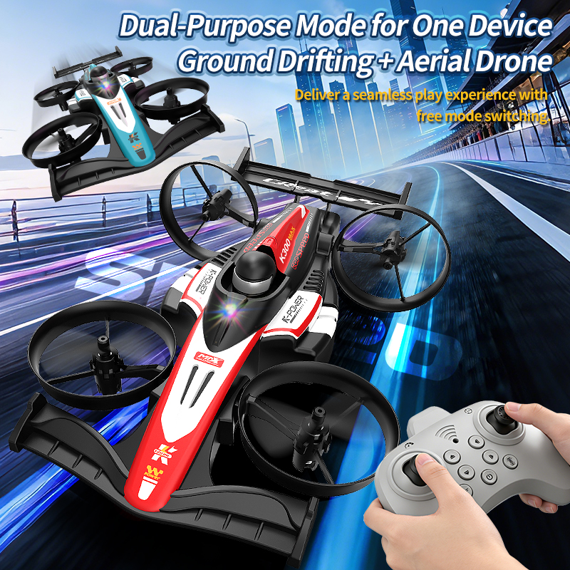Mini RC Flying Car Transformab - Drone Without Rc recension och pris