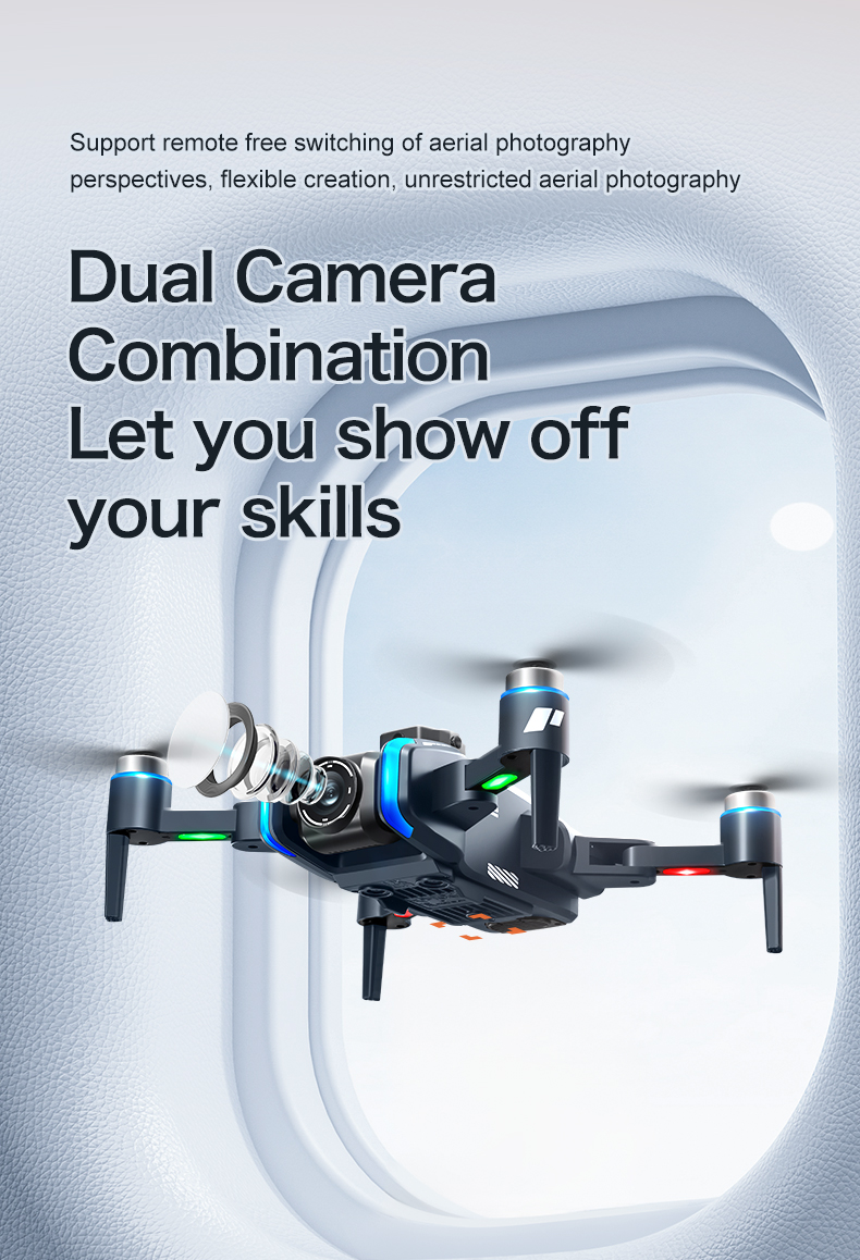 8K Brushless Obstacle Avoidanc - Drone Rc Fpv Manual recension och pris