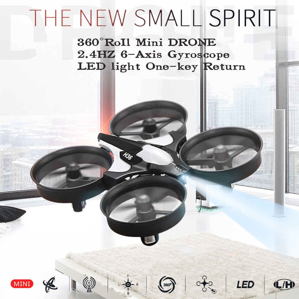 jjrc H36 Mini Drone 3D Flip He - Drone Vs Rc Helicopter recension och pris