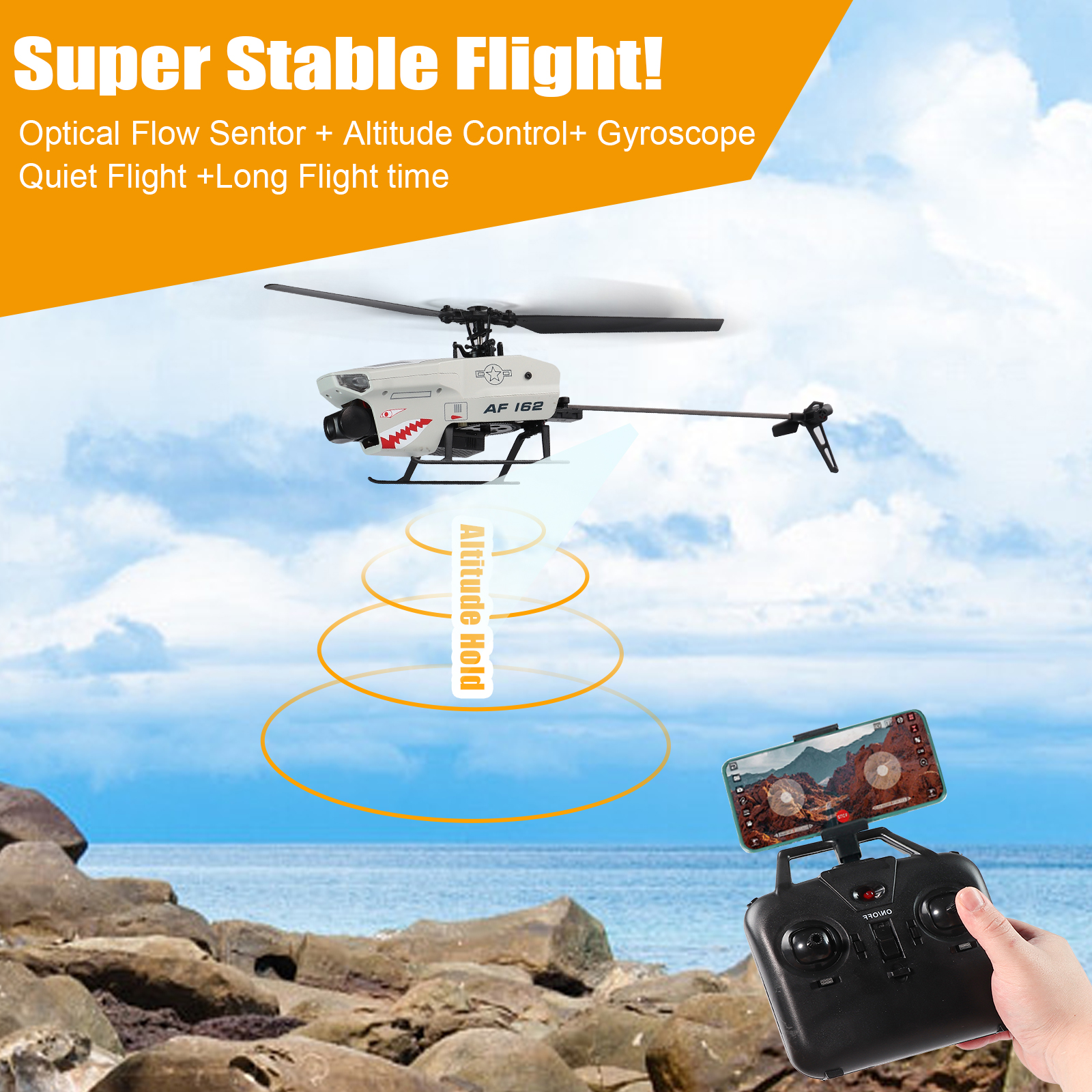 RC ERA A26 Gyro Stabilized RC  - Drone Rc Fpv Manual recension och pris