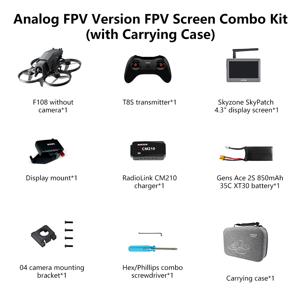 Radiolink F108 Optical Flow FP - Drone Rc Fpv Manual recension och pris