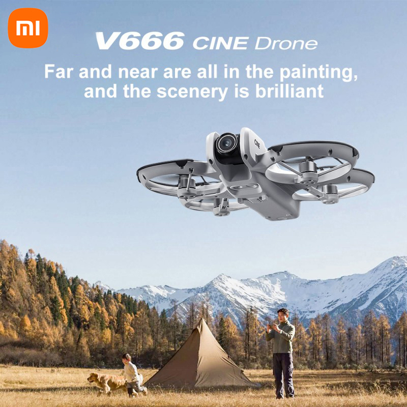 Xiaomi V666 Drone 8K Aerial HD - Drone Rc Gps recension och pris