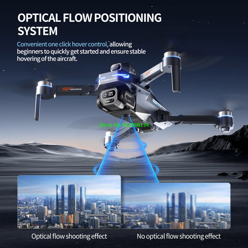 8K Obstacle Avoidance Brushles - Drone Rc Fpv Manual recension och pris