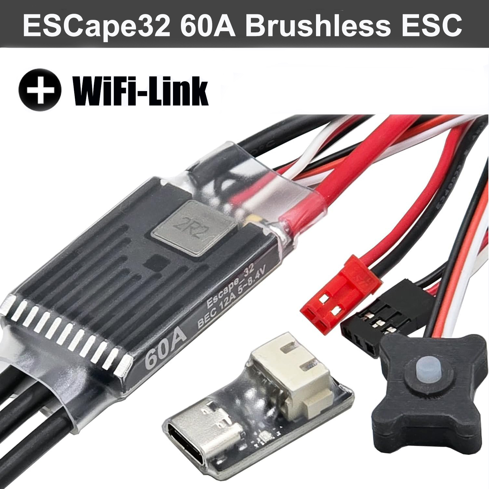 Ghost Brushless ESC 60A ESC wi - Esc 4In1 Brushless recension och pris